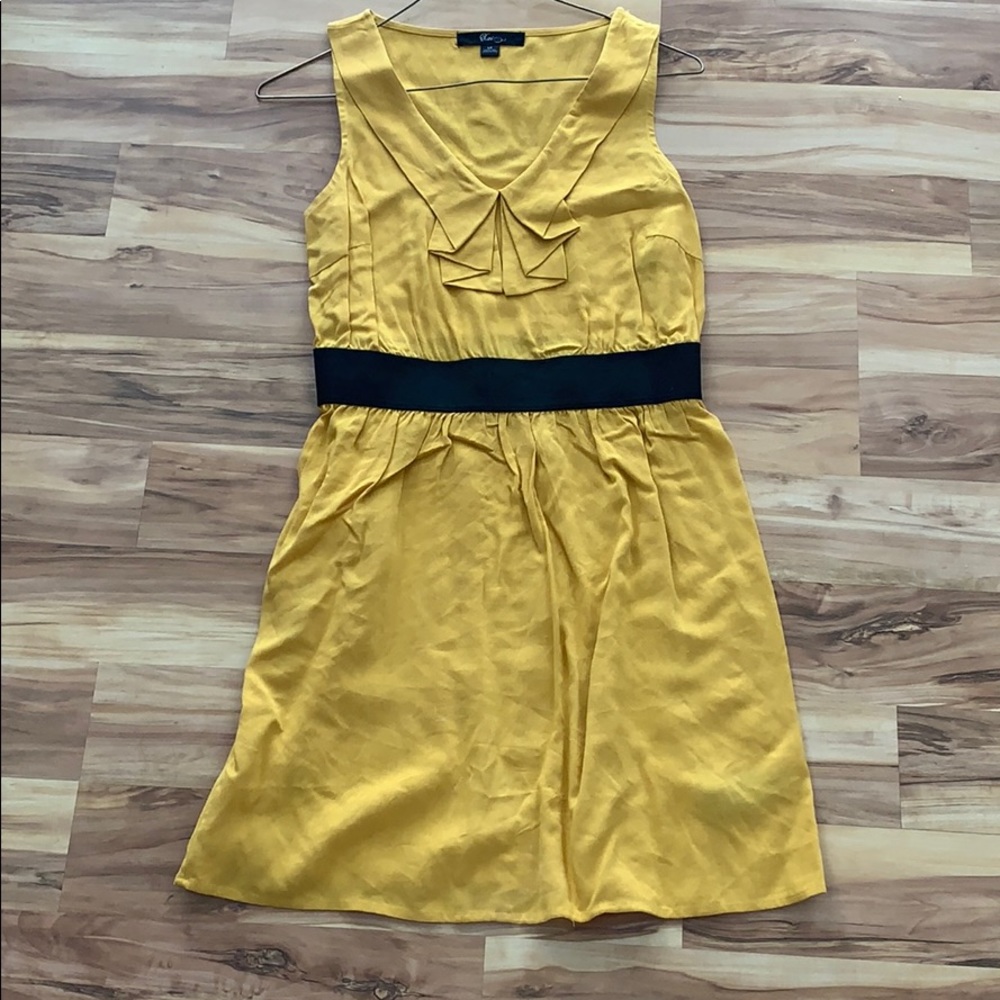 Mustard Dress